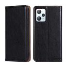 For Blackview A53 / A53 Pro Gloss Oil Solid Color Magnetic Leather Phone Case(Black) - 1