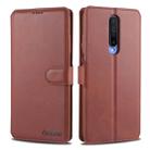 For Xiaomi Redmi K30 AZNS Calf Texture Horizontal Flip Leather Case, with Holder & Card Slots & Wallet & Photo Frame(Brown) - 1