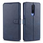 For Xiaomi Redmi K30 AZNS Calf Texture Horizontal Flip Leather Case, with Holder & Card Slots & Wallet & Photo Frame(Blue) - 1