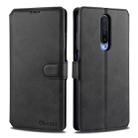 For Xiaomi Redmi K30 AZNS Calf Texture Horizontal Flip Leather Case, with Holder & Card Slots & Wallet & Photo Frame(Black) - 1