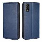 For TCL 50 5G Gloss Oil Solid Color Magnetic Leather Phone Case(Blue) - 1