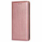 For TCL 50 XL Gloss Oil Solid Color Magnetic Leather Phone Case(Rose Gold) - 2