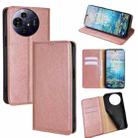 For TCL 50 NxtPaper 5G Gloss Oil Solid Color Magnetic Leather Phone Case(Rose Gold) - 1