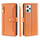 For Blackview A53 / A53 Pro Lite Sheep Texture Cross-body Zipper Wallet Leather Phone Case(Orange) - 1