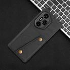 For Honor 300 Ultra Double Buckle Card Slots Magnetic Phone Case(Black) - 2