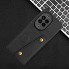 For Huawei nova 13 Pro Double Buckle Card Slots Magnetic Phone Case(Black) - 2