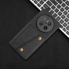 For Huawei Mate 70 Double Buckle Card Slots Magnetic Phone Case(Black) - 2