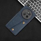 For Huawei Mate 70 Double Buckle Card Slots Magnetic Phone Case(Blue) - 2