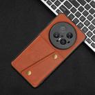 For Huawei Mate 70 Pro / 70 Pro+ Double Buckle Card Slots Magnetic Phone Case(Brown) - 2