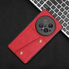 For Huawei Mate 70 Pro / 70 Pro+ Double Buckle Card Slots Magnetic Phone Case(Red) - 2