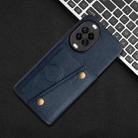 For Huawei nova 14 Pro Double Buckle Card Slots Magnetic Phone Case(Blue) - 2