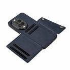 For Huawei nova 14 Ultra Double Buckle Card Slots Magnetic Phone Case(Blue) - 3
