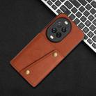 For Huawei nova 14 Ultra Double Buckle Card Slots Magnetic Phone Case(Brown) - 2