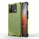 For vivo iQOO Neo8 Shockproof Honeycomb PC + TPU Phone Case(Green) - 1