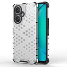 For vivo Y27 4G Global Shockproof Honeycomb PC + TPU Phone Case(White) - 1