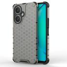 For vivo Y27 4G Global Shockproof Honeycomb PC + TPU Phone Case(Black) - 1