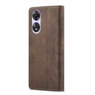 For OPPO A78 5G Global / A1X 5G CaseMe 013 Multifunctional Horizontal Flip Leather Phone Case(Coffee) - 3