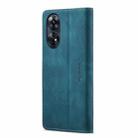 For OPPO Reno8 T 4G CaseMe 013 Multifunctional Horizontal Flip Leather Phone Case(Blue) - 3