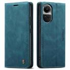 For OPPO Reno10 5G Global／Reno10 Pro Global CaseMe 013 Multifunctional Horizontal Flip Leather Phone Case(Blue) - 2