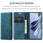 For OPPO Reno10 5G Global／Reno10 Pro Global CaseMe 013 Multifunctional Horizontal Flip Leather Phone Case(Blue) - 3