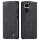 For OPPO Reno10 5G Global／Reno10 Pro Global CaseMe 013 Multifunctional Horizontal Flip Leather Phone Case(Black) - 2