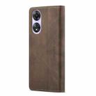 For OPPO A58 5G / A58X 5G CaseMe 013 Multifunctional Horizontal Flip Leather Phone Case(Coffee) - 3