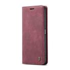 For OPPO A58 5G / A58X 5G CaseMe 013 Multifunctional Horizontal Flip Leather Phone Case(Wine Red) - 2