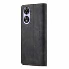 For OPPO A58 5G / A58X 5G CaseMe 013 Multifunctional Horizontal Flip Leather Phone Case(Black) - 3