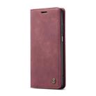 For Realme 10 4G CaseMe 013 Multifunctional Horizontal Flip Leather Phone Case(Wine Red) - 2