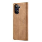For Realme 10 4G CaseMe 013 Multifunctional Horizontal Flip Leather Phone Case(Brown) - 3