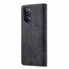 For Realme 10 4G CaseMe 013 Multifunctional Horizontal Flip Leather Phone Case(Black) - 3