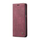 For Realme 10 Pro 5G CaseMe 013 Multifunctional Horizontal Flip Leather Phone Case(Wine Red) - 2