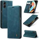 For Realme 10 Pro 5G CaseMe 013 Multifunctional Horizontal Flip Leather Phone Case(Blue) - 1