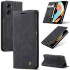 For Realme 10 Pro 5G CaseMe 013 Multifunctional Horizontal Flip Leather Phone Case(Black) - 1