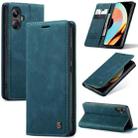 For Realme 10 Pro+ CaseMe 013 Multifunctional Horizontal Flip Leather Phone Case(Blue) - 1