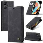 For Realme 10 Pro+ CaseMe 013 Multifunctional Horizontal Flip Leather Phone Case(Black) - 1