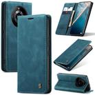 For Realme 11 Pro／Realme 11 Pro+ CaseMe 013 Multifunctional Horizontal Flip Leather Phone Case(Blue) - 1