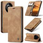 For Realme 11 Pro／Realme 11 Pro+ CaseMe 013 Multifunctional Horizontal Flip Leather Phone Case(Brown) - 1