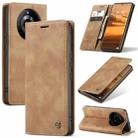 For Realme 11 Pro／Realme 11 Pro+ CaseMe 013 Multifunctional Horizontal Flip Leather Phone Case(Brown) - 1