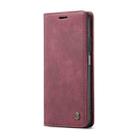 For Xiaomi Poco F5 5G/Redmi Note 12 Turbo 5G CaseMe 013 Multifunctional Horizontal Flip Leather Phone Case(Wine Red) - 2