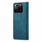 For Xiaomi 13T/13T Pro CaseMe 013 Multifunctional Horizontal Flip Leather Phone Case(Blue) - 3