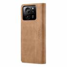 For Xiaomi 13T/13T Pro CaseMe 013 Multifunctional Horizontal Flip Leather Phone Case(Brown) - 3