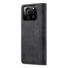 For Xiaomi 13T/13T Pro CaseMe 013 Multifunctional Horizontal Flip Leather Phone Case(Black) - 3