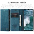 For Xiaomi Redmi 13C 4G Global / 13C 5G CaseMe 013 Multifunctional Horizontal Flip Leather Phone Case(Blue) - 2