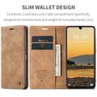 For Xiaomi Redmi 13C 4G Global / 13C 5G CaseMe 013 Multifunctional Horizontal Flip Leather Phone Case(Brown) - 2