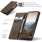 For Xiaomi Redmi 12 4G / 12 5G／Note 12R CaseMe 013 Multifunctional Horizontal Flip Leather Phone Case(Coffee) - 3