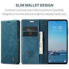 For Xiaomi Redmi 12 4G / 12 5G／Note 12R CaseMe 013 Multifunctional Horizontal Flip Leather Phone Case(Blue) - 2