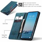 For Xiaomi Redmi 12 4G / 12 5G／Note 12R CaseMe 013 Multifunctional Horizontal Flip Leather Phone Case(Blue) - 3
