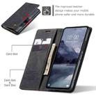 For Xiaomi Redmi 12 4G / 12 5G／Note 12R CaseMe 013 Multifunctional Horizontal Flip Leather Phone Case(Black) - 3