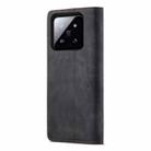 For Xiaomi 14 Pro CaseMe 013 Multifunctional Horizontal Flip Leather Phone Case(Black) - 3